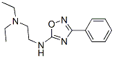 N,N-diethyl-N'-(3-phenyl-1,2,4-oxadiazol-5-yl)ethylenediamine  Structure