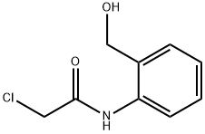 2-Chloro-N-(2-(hydroxyMethyl)phenyl)acetaMide Structure