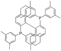 (S)-(-)-2,2'-BIS[BIS(3,5-DIMETHYLPHENYL)PHOSPHINO]-5,5',6,6',7,7',8,8'-OCTAHYDRO-1,1'-BINAPHTHYL Structure