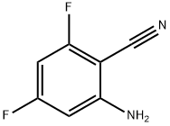 Benzonitrile, 2-amino-4,6-difluoro- (9CI) Structure