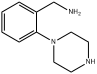 (2-(PIPERAZIN-1-YL)PHENYL)METHANAMINE Structure