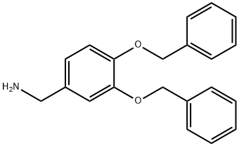 3,4-DIBENZYLOXYBENZYLAMINE Structure