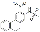 N-(9,10-Dihydro-3-nitrophenanthren-2-yl)methanesulfonamide Structure