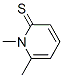 1,6-Dimethylpyridine-2(1H)-thione Structure