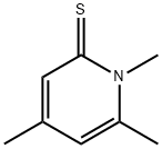 2(1H)-Pyridinethione,  1,4,6-trimethyl- Structure