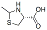 4-Thiazolidinecarboxylicacid,2-methyl-,(4R)-(9CI) Structure
