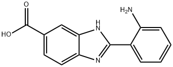 2-(2-Aminophenyl)-1H-benzimidazole-5-carboxylic acid Structure