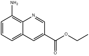 ethyl 8-aMinoquinoline-3-carboxylate 구조식 이미지