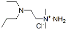 1-[2-(ethylpropylamino)ethyl]-1,1-dimethylhydrazinium chloride  Structure