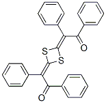 2,2'-(1,3-Dithietane-2,4-diylidene)bis(1,2-diphenylethanone) Structure