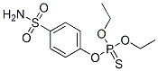 포스포로티오산O-[4-(아미노술포닐)페닐]O,O-디에틸에스테르 구조식 이미지