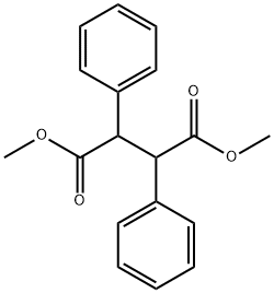 2,3-Diphenylbutanedioic acid dimethyl ester Structure