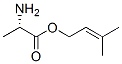 L-Alanine, 3-methyl-2-butenyl ester (9CI) Structure