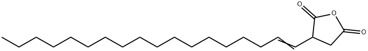 3,4-Dihydro-3-(1-octadecenyl)-2,5-furandione Structure