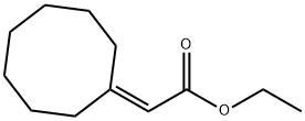 CYCLOOCTYLIDENEACETIC ACID ETHYL ESTER Structure