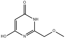 6-하이드록시-2-(메톡시메틸)-4(3H)-피리미디논 구조식 이미지