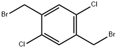 1,4-BIS(BROMMETHYL)-2,5-DICHLOROBENZENE Structure