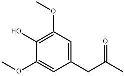 (3,5-DIMETHOXY-4-HYDROXYPHENYL)ACETONE Structure