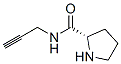 2-피롤리딘카르복사미드,N-2-프로피닐-,(S)-(9CI) 구조식 이미지