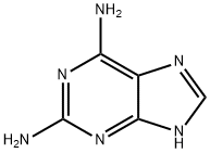 2,6-диаминопурин структурированное изображение