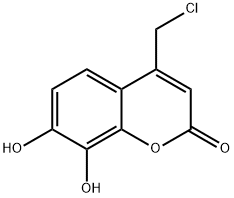 4-(chloromethyl)-7,8-dihydroxy-2-benzopyrone Structure