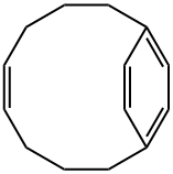 (E)-바이사이클로[8.2.2]테트라데카-5,10,12(1),13-테트라엔 구조식 이미지