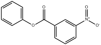 Benzoic acid, 3-nitro-, phenyl ester Structure