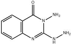 3-Amino-2-hydrazinoquinazolin-4(3H)-one 구조식 이미지