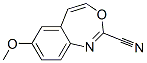 7-Methoxy-3,1-benzoxazepine-2-carbonitrile Structure