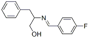 2-[(4-플루오로페닐)메틸리덴아미노]-3-페닐-프로판-1-올 구조식 이미지