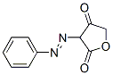 2,4(3H,5H)-Furandione,  3-(phenylazo)-  (9CI) 구조식 이미지