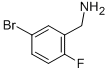 5-Bromo-2-fluorobenzylamine. Structure