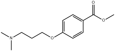Метил 4-[3-(диметиламино)пропокси]бензоа структурированное изображение