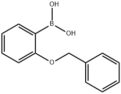 2-Benzyloxyphenylboronic acid 구조식 이미지