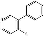 4-클로로-3-페닐피리딘 구조식 이미지