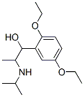 1-(2,5-diethoxyphenyl)-2-(propan-2-ylamino)propan-1-ol Structure