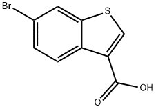 6-BROMO-BENZO[B]THIOPHENE-3-CARBOXYLIC ACID Structure