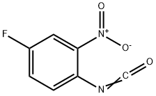 4-플루오로-2-니트로페닐이소시아네이트 구조식 이미지