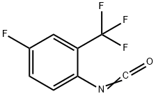 4-FLUORO-2-(TRIFLUOROMETHYL)PHENYL ISOCYANATE 구조식 이미지