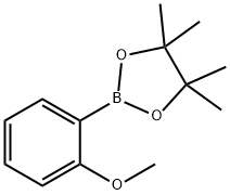 2-METHOXYPHENYLBORONIC ACID PINACOL ESTER 구조식 이미지