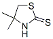 4,4-dimethylthiazolidine-2-thione Structure
