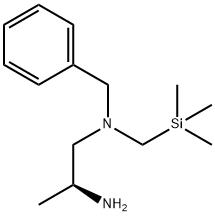 [(2S)-2-Aminopropyl](benzyl)[(trimethylsilyl)methyl]amine Structure