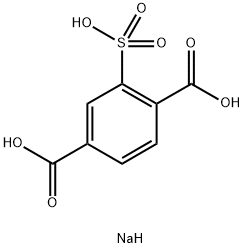 2-SULFOTEREPHTHALIC ACID MONOSODIUM SALT Structure