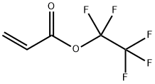 Pentafluorophenylacrylate 구조식 이미지