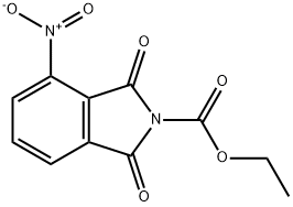 4-NITRO-N-CARBOETHOXYPHTHALIMIDE
 구조식 이미지