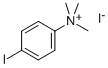 4-iodophenyltrimethylammonium Structure