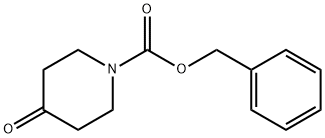  1-Cbz-4-Piperidone 구조식 이미지