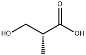 (R)-2-Hydroxymethylpropanoic acid 구조식 이미지