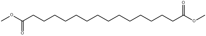 DIMETHYL HEXADECANEDIOATE Structure