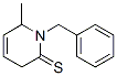 2(1H)-Pyridinethione,  3,6-dihydro-6-methyl-1-(phenylmethyl)- Structure